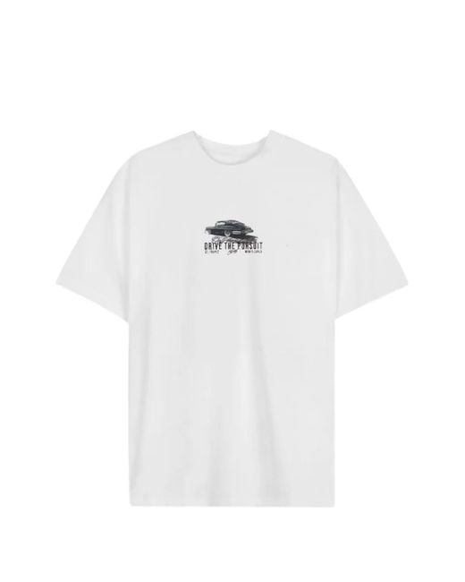Only the Blind White Coastal Pursuit Graphic T-Shirt for men
