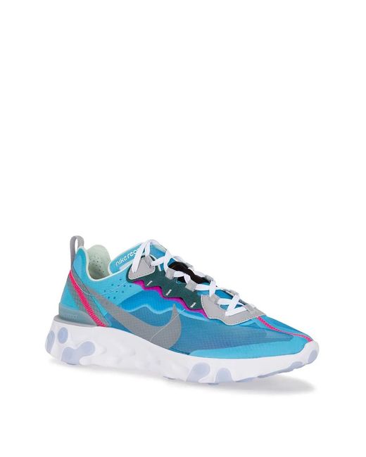 Nike Blue React Element 87 "Royal Tint" Sneakers