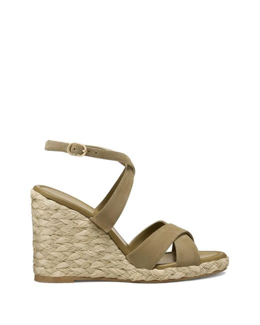 Stuart Weitzman Metallic 8.5Cm Alyssa Sandals