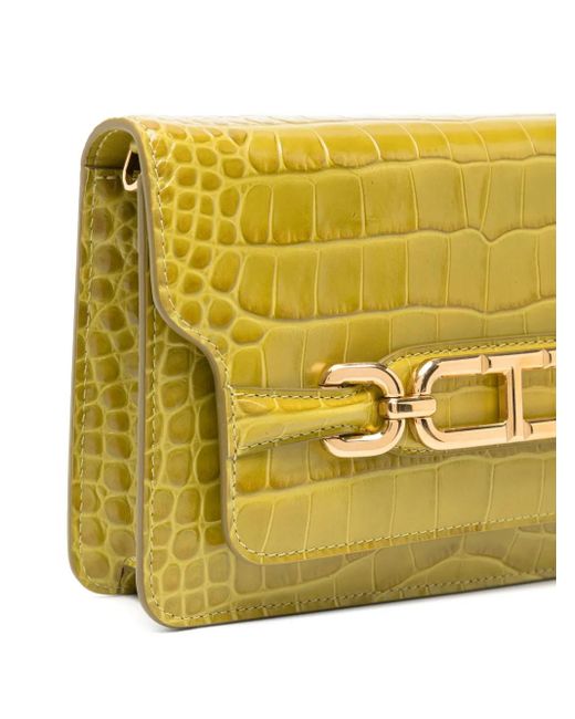 Tom Ford Yellow Small Whitney Crossbody Bag