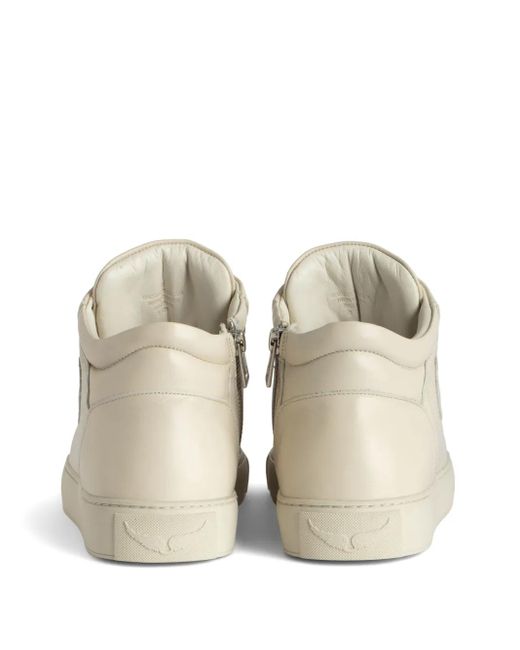 Zadig & Voltaire Natural Fly On Sneakers