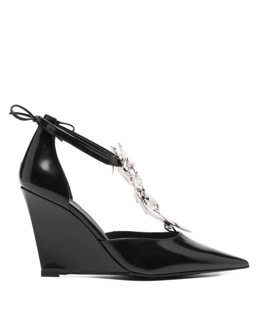 Coperni Black 95Mm Dragon Wedge-Heel Pumps
