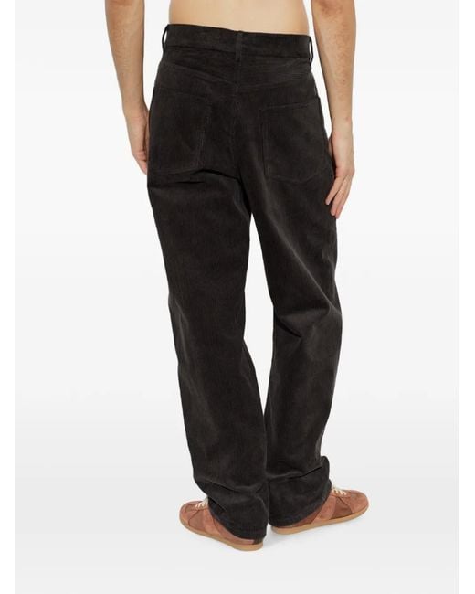 A.P.C. Black Solar Corduroy Jeans for men