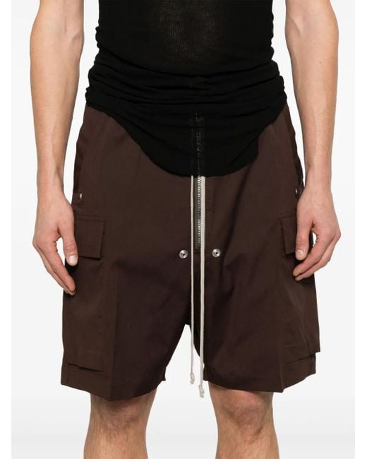 メンズ Rick Owens Cargobela ショートパンツ Purple