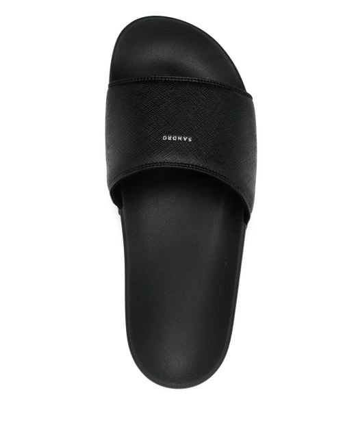Sandro Black Sandals for men