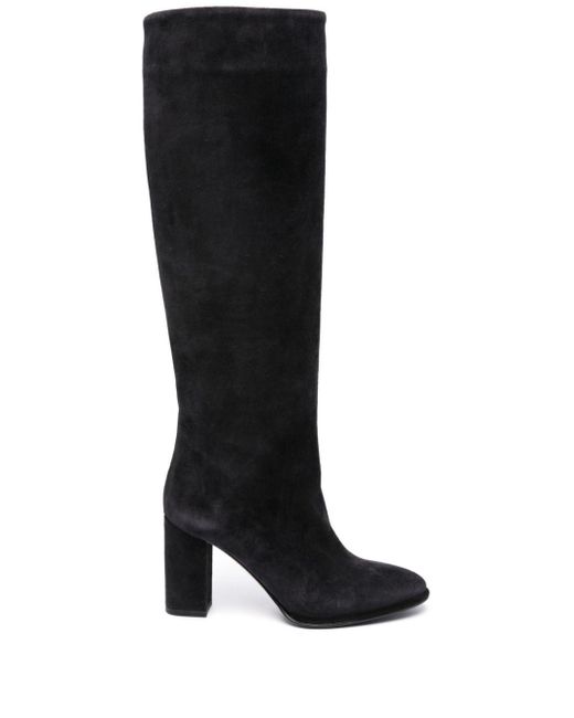 Le Silla Black Elsa 90mm Knee Boots