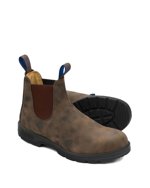 Blundstone Brown Leather Chelsea Boots