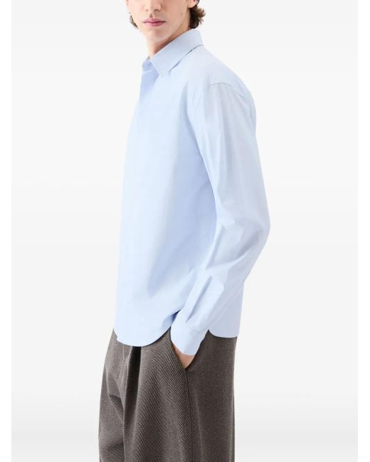 メンズ Jacquemus クラシックカラー シャツ Blue