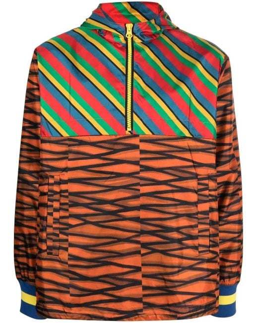 Pierre Louis Mascia Red Veste Légère À Fermeture Zippée for men