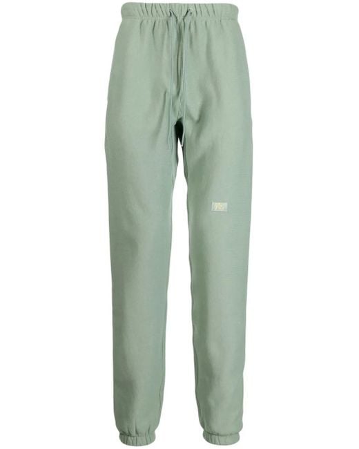 Advisory Board Crystals Green Drawstring-Waist Joggers for men
