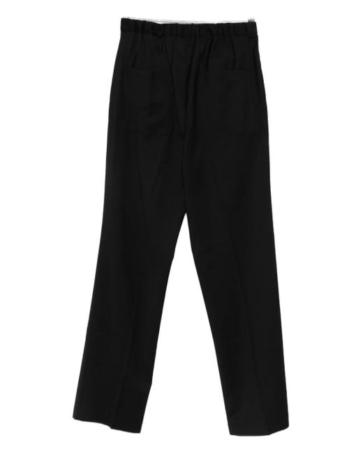 Hevò Black Button Trousers for men