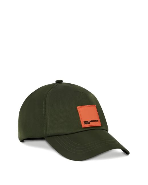 Gorra con logo Karl Lagerfeld de hombre de color Green