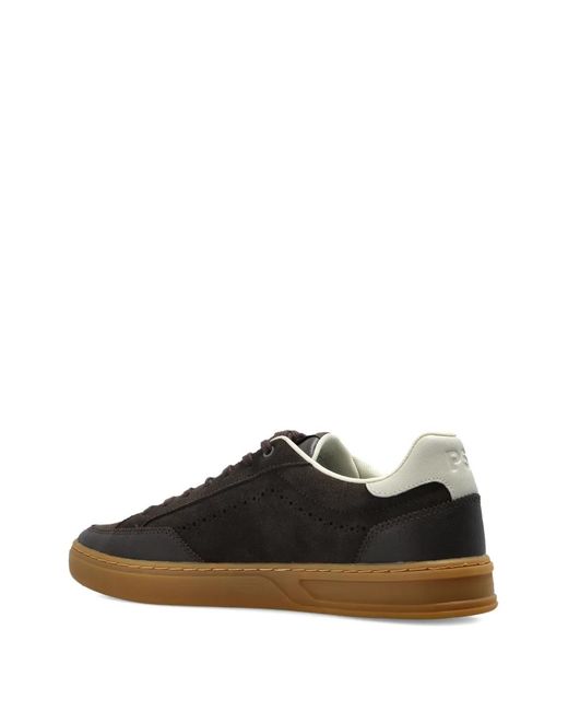 Paul Smith White Baskets Lacées À Détails De Perforations for men