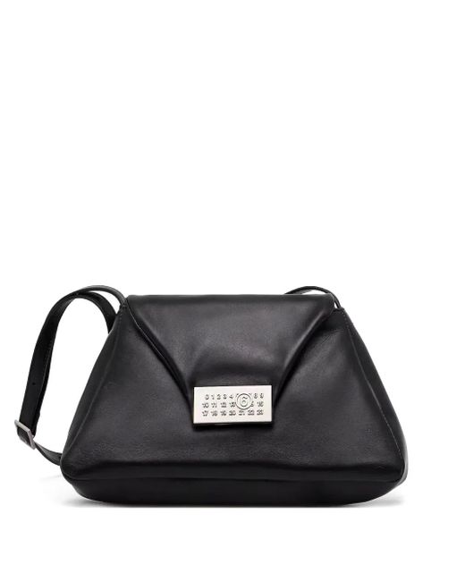 MM6 by Maison Martin Margiela Black Numeric Cross Body Bag