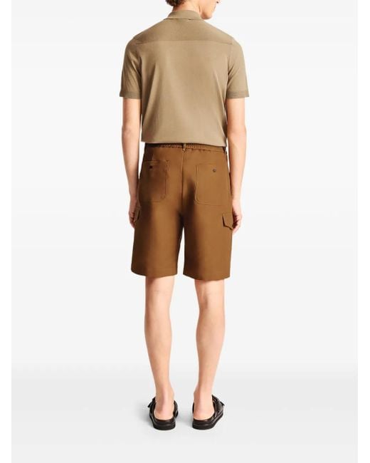 Fusalp Bermuda Shorts Met Cargozak in het Brown voor heren