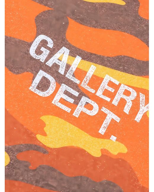 GALLERY DEPT. Orange T-Shirt Souvenir for men