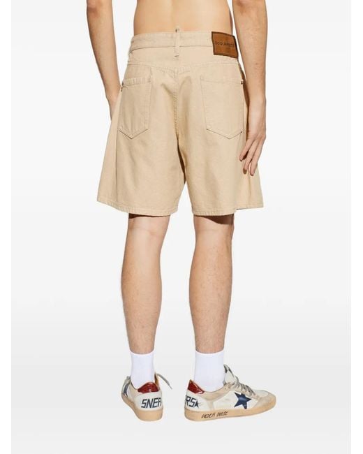 DSquared² Natural Boxer Denim Shorts for men