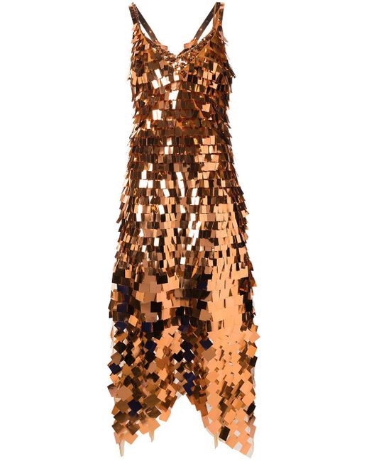 Jonathan Simkhai Embroidered-sequin Midi Dress | Lyst