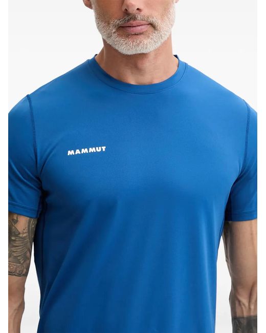 Mammut Blue Selun Fl Performance T-Shirt for men