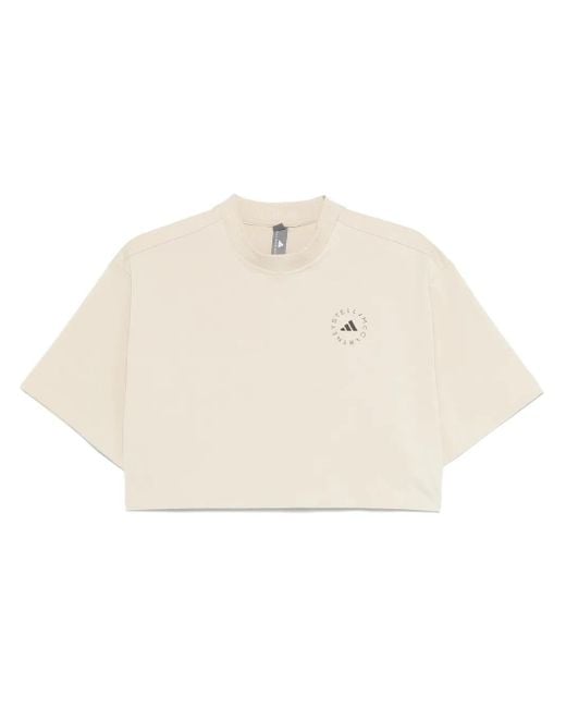 Adidas By Stella McCartney Natural T-Shirts And Polos