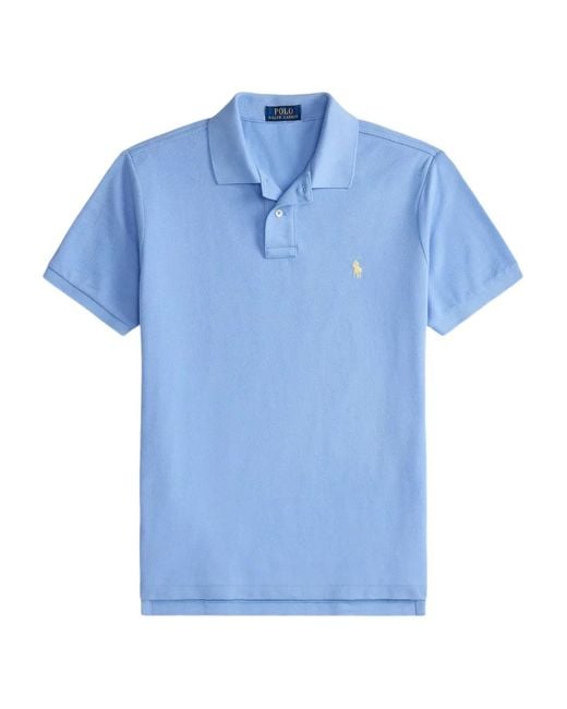 Polo Ralph Lauren Poloshirt Met Korte Mouwen in het Blue voor heren