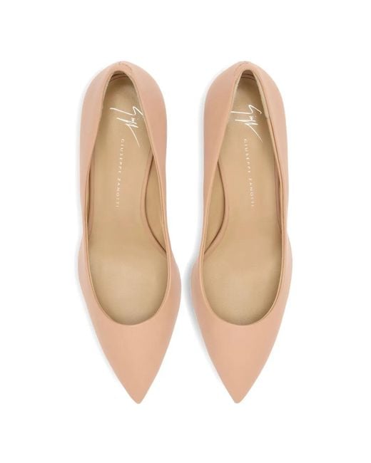 Giuseppe Zanotti Natural Leather Lucrezia Pumps