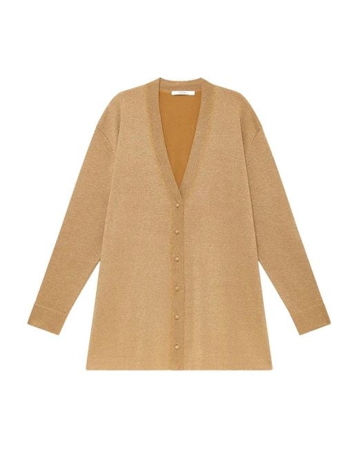 Maliparmi Natural Buttoned Cardigan