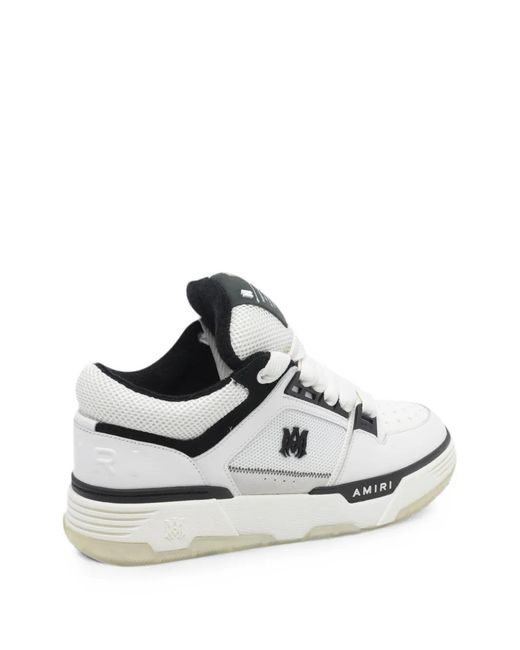 Amiri White Ma-1 Leather Sneakers for men