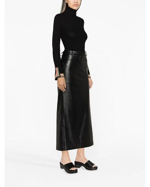 Etro Black Classic Turtleneck Sweater For