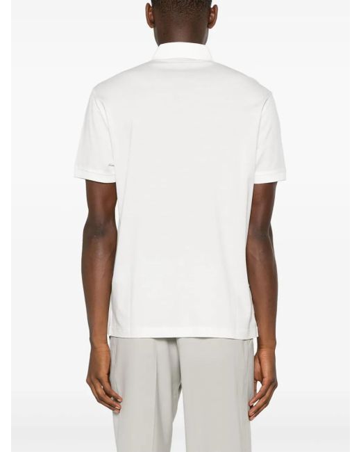 メンズ Emporio Armani Asv ポロシャツ White
