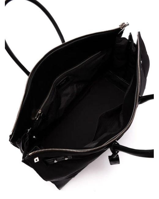 Saint Laurent Black Leather Duffle Bag for men