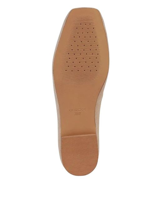 Geox Brown Suede Ballet Flats