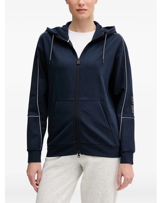 Bogner Fire + Ice Blue Enia Zip-Up Hoodie