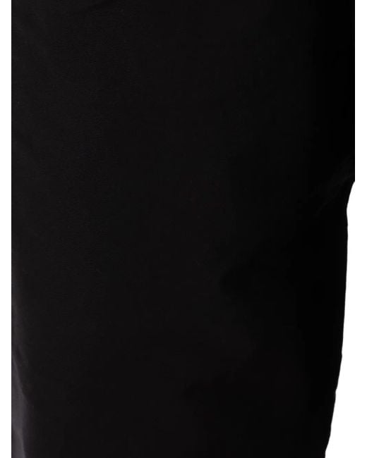 MYTHINKS Black Button-Fastening Trousers