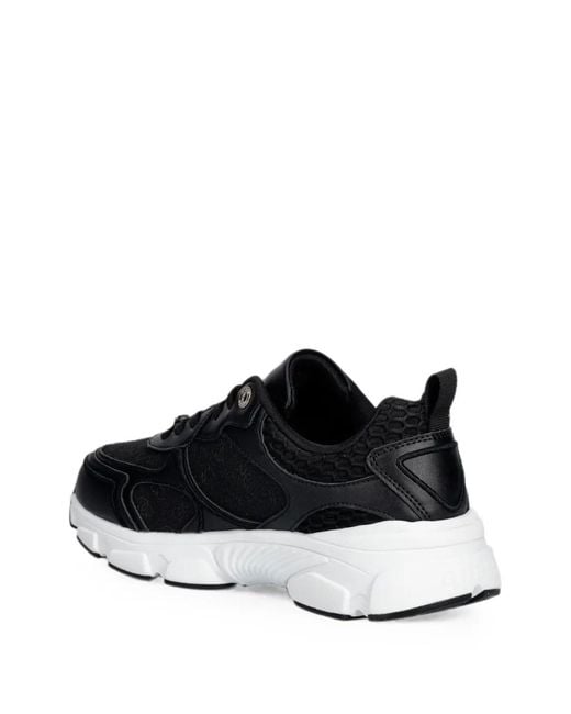 Guess Black Indye Logo Running Shoes