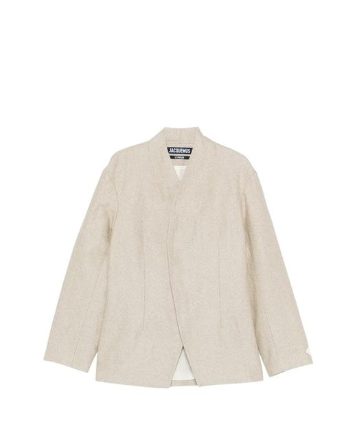 Jacquemus Natural La Veste Bastide Jacket for men