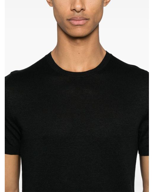 Camiseta Josh Tagliatore de hombre de color Black