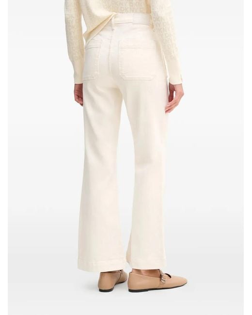 DKNY Natural Flared Jeans