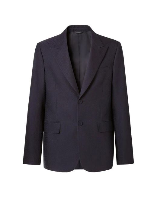 Blazer Con Botones Fendi de hombre de color Blue