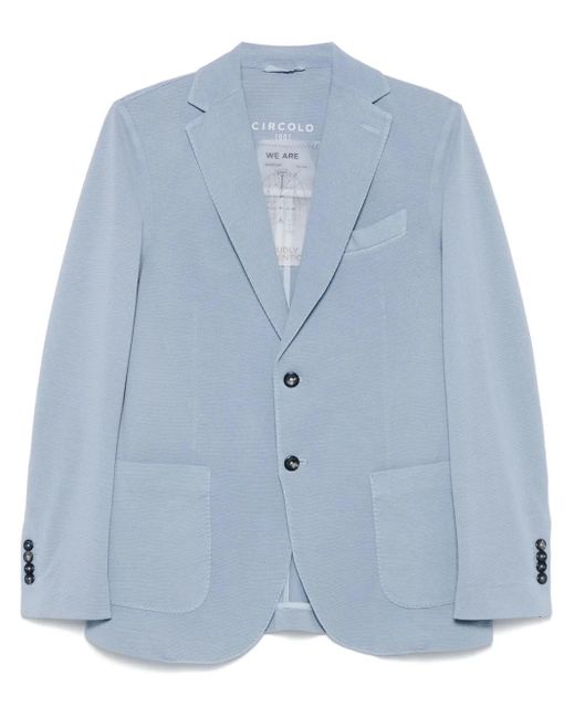 Circolo 1901 Blazer Met Enkele Rij Knopen in het Blue voor heren