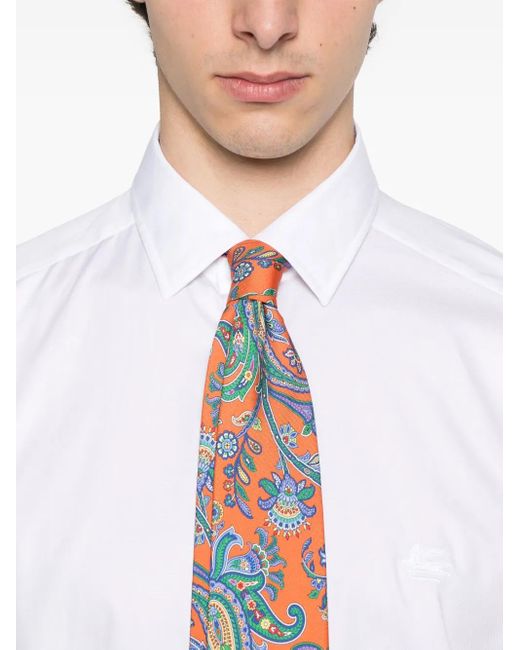 Camicia di Etro in White da Uomo