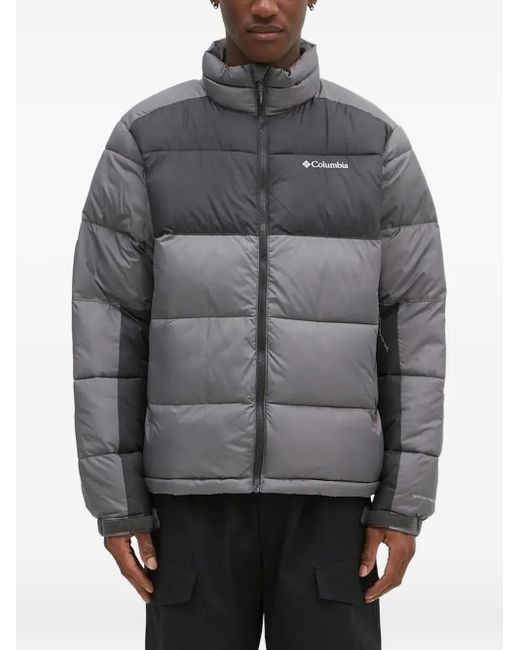 Columbia Puffect Steppjacke in Colour-Block-Optik in Gray für Herren