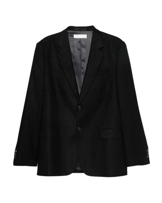 Our Legacy Black Pinstriped Blazer for men