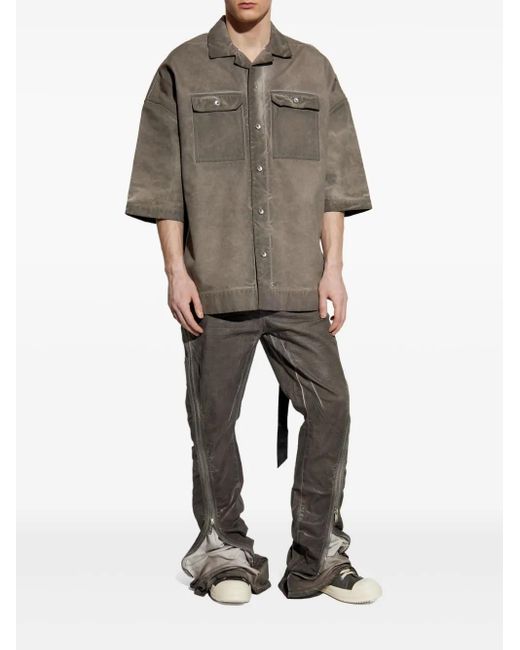 Rick Owens Gray Bolan Banana Jeans for men