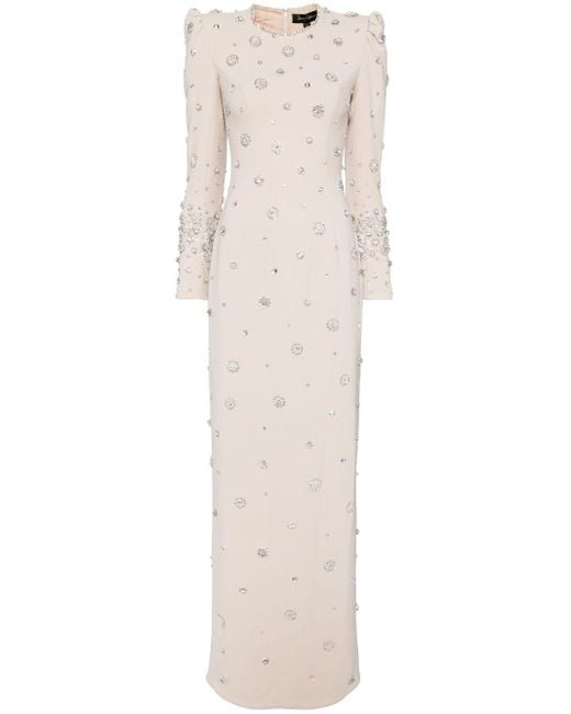 Jenny Packham White Galaxy Dress
