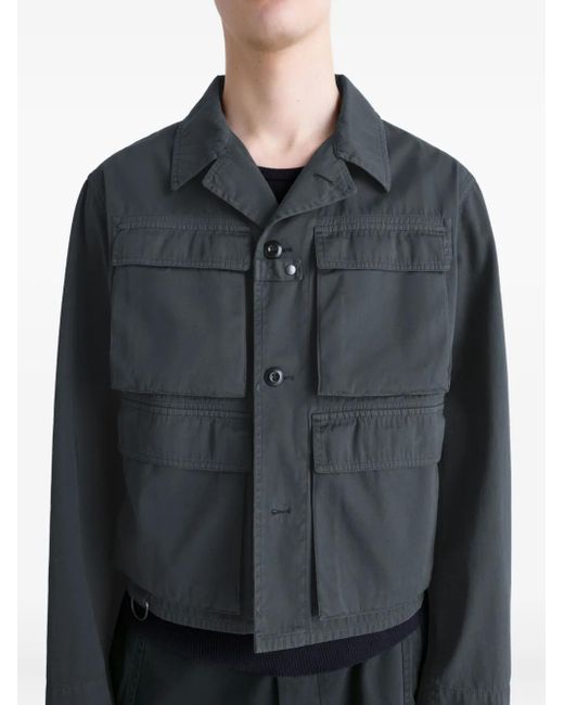 Lemaire Cargo Jack Met Zak Met Knopen in het Blue voor heren