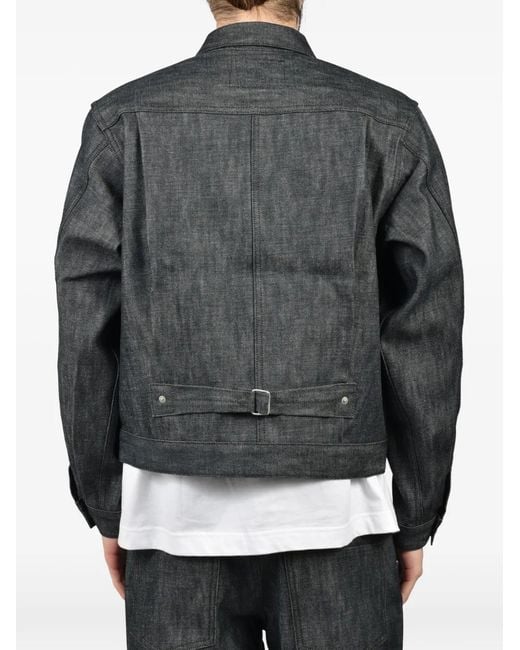 Giacca Type di Rivet & Hide in Black da Uomo