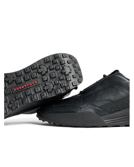 DSquared² Black D2 Flow Sneakers for men