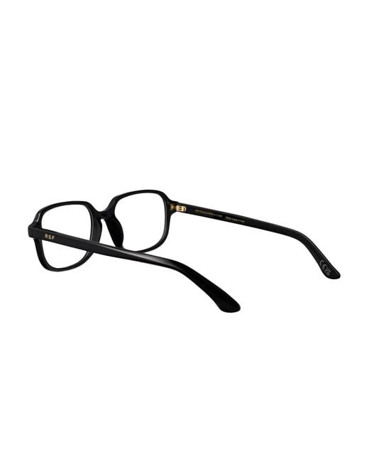 Retrosuperfuture Black Brille Mit Eckigem Gestell