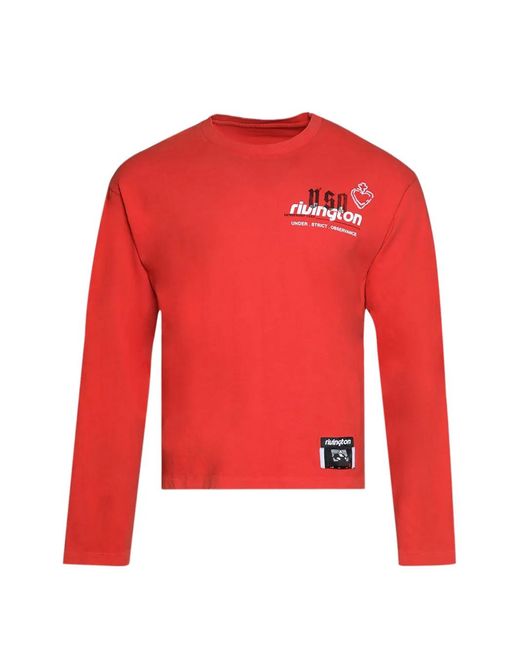 RIVINGTON roi Rebis Red Membership Uso Long-Sleeve T-Shirt for men